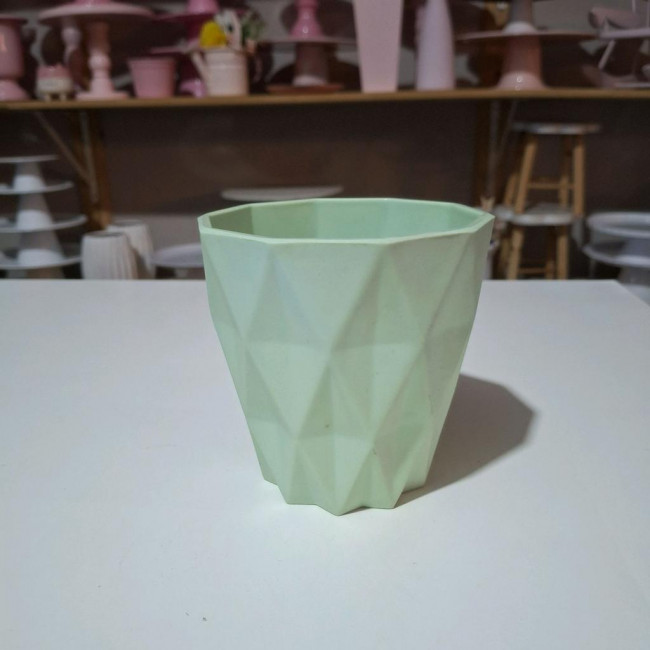 VASO DIAMONT VERDE ÁGUA