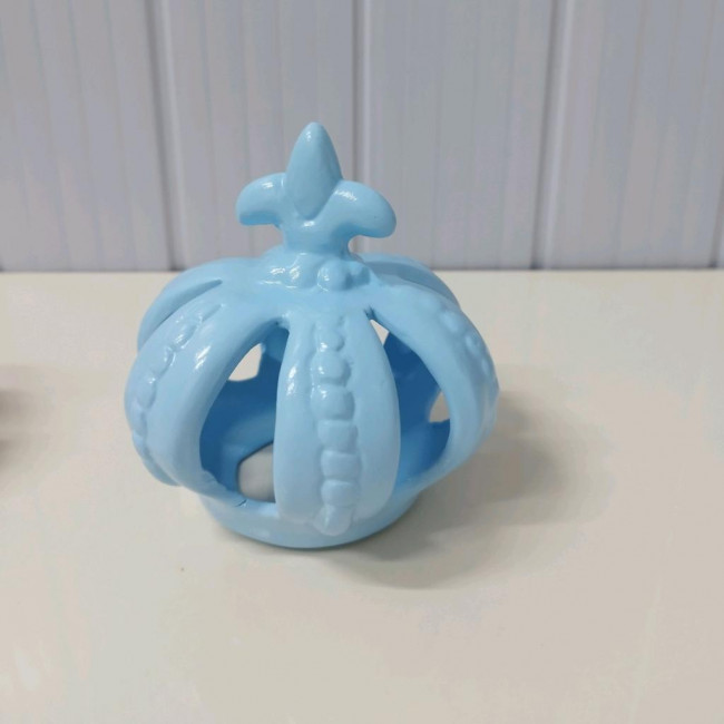 OUTRO ITEM: COROA AZUL CERÂMICA