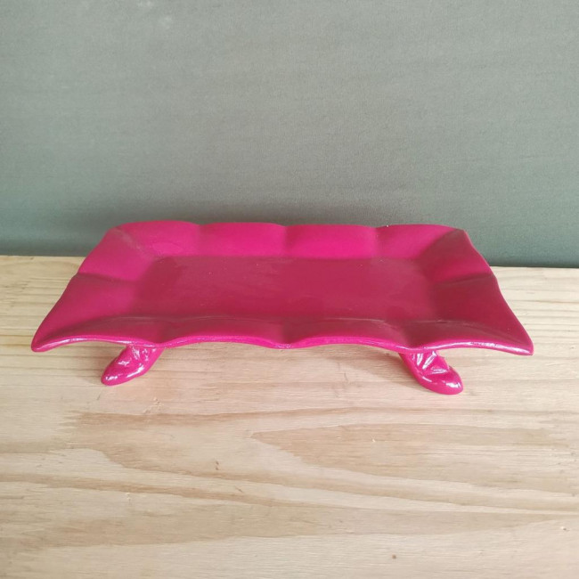 Bandeja com pé Pink