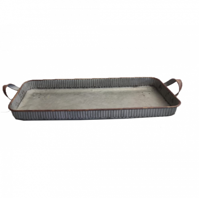 Bandeja Metal Retangular M