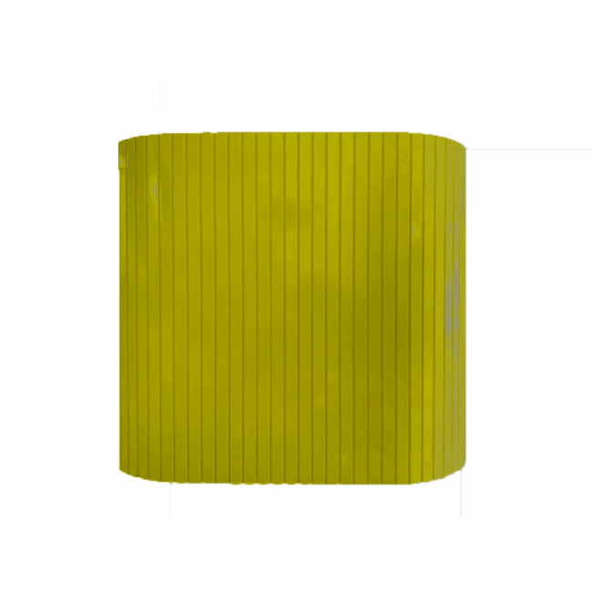 Mesa Oval Ripada Azul  M