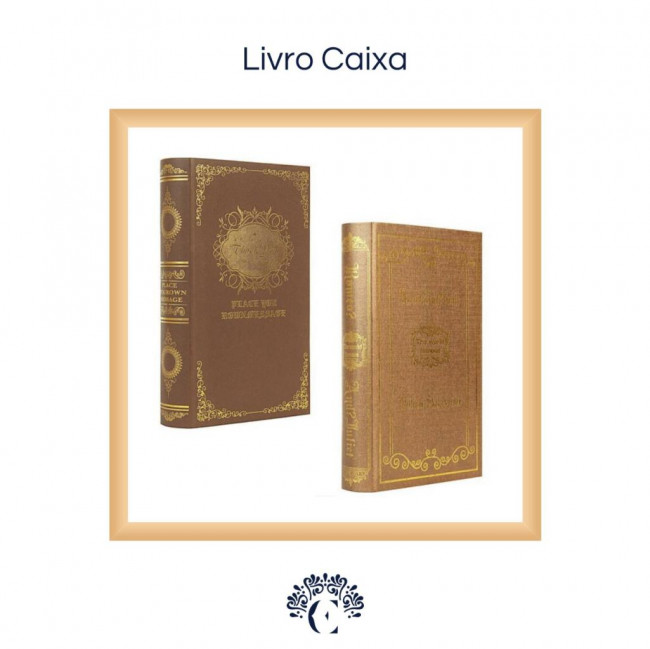 Livro De Papel Decorativo Naturalis