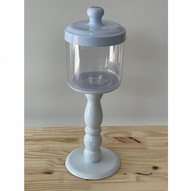 Baleiro branco M 37 cm