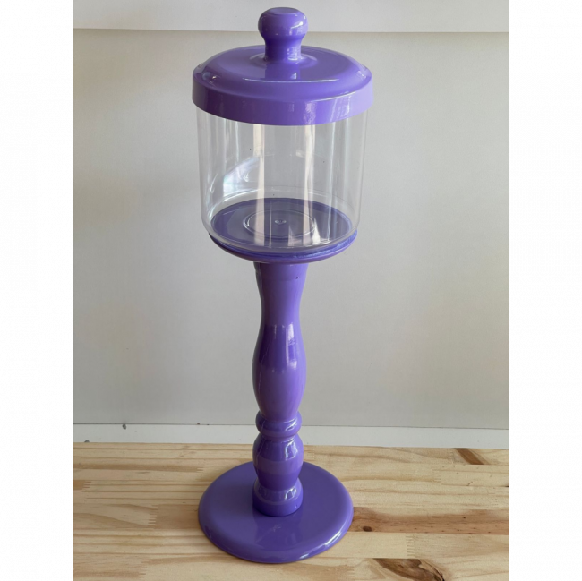 Baleiro  Lilas 32 cm
