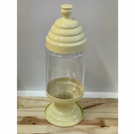 Baleiro Amarelo P 24 cm