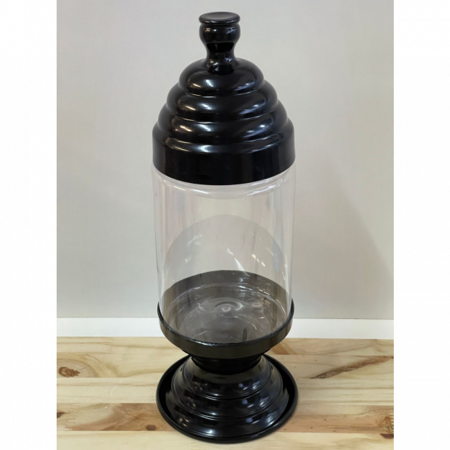 Baleiro Preto G 34 cm