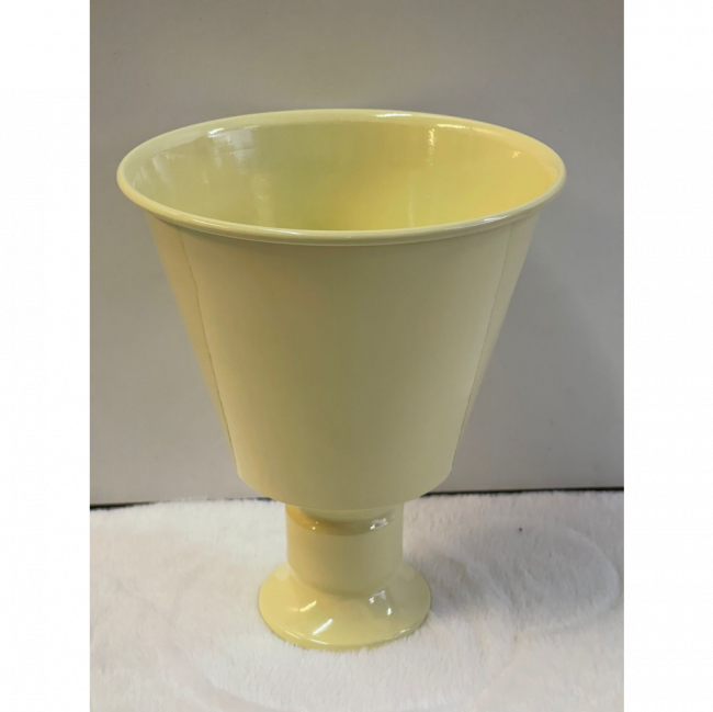 Vaso Amarelo  Mod 03  22 cm