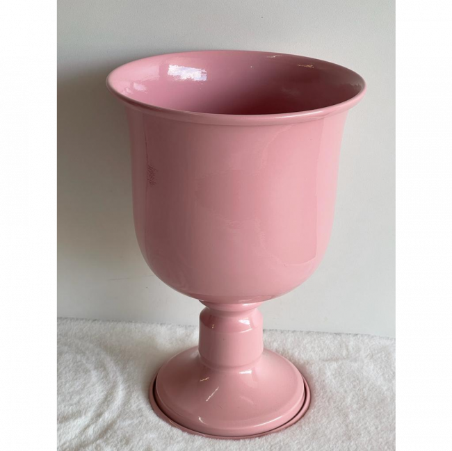 Vaso Rosa Claro  Mod 01  24 cm