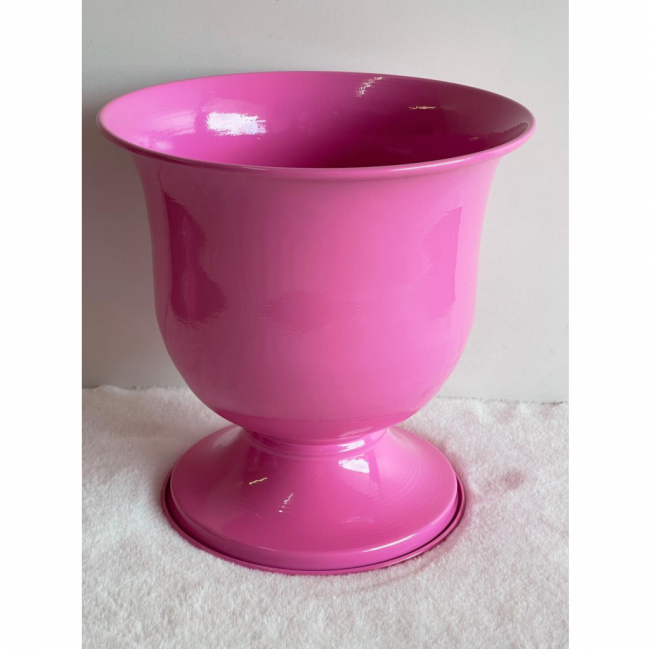 Vaso Rosa Chiclete Mod 02  22 cm