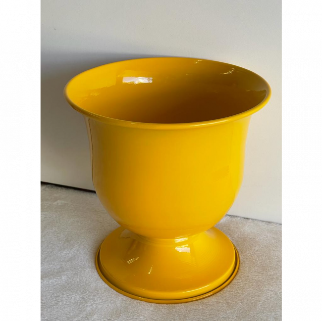 Vaso Amarelo Ouro Mod 02  22 cm