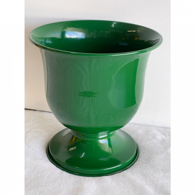 Vaso Verde Folha Mod 02  17 cm