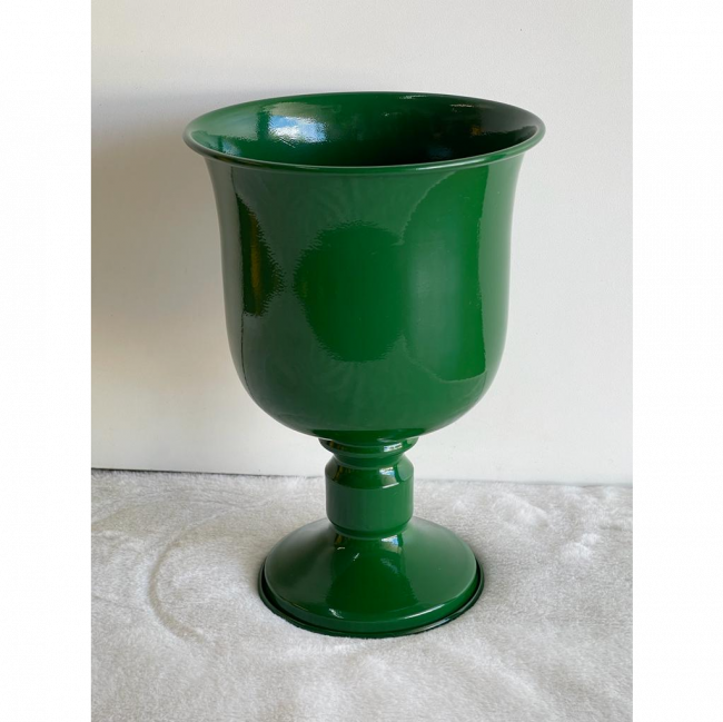 Vaso Verde Folha Mod 01  26 cm