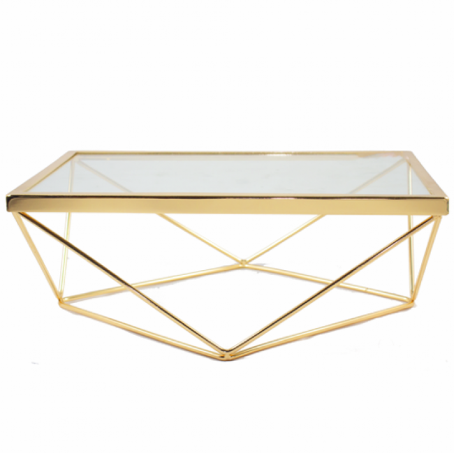 Porta Doce Diamant Quadrado Prata  Med. C:25 x L:25 x A:12