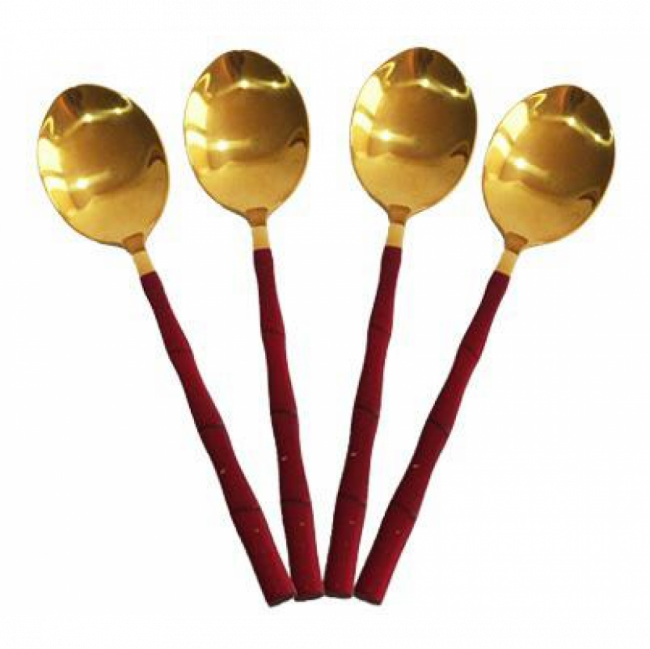 Colher de Luxo Dourada