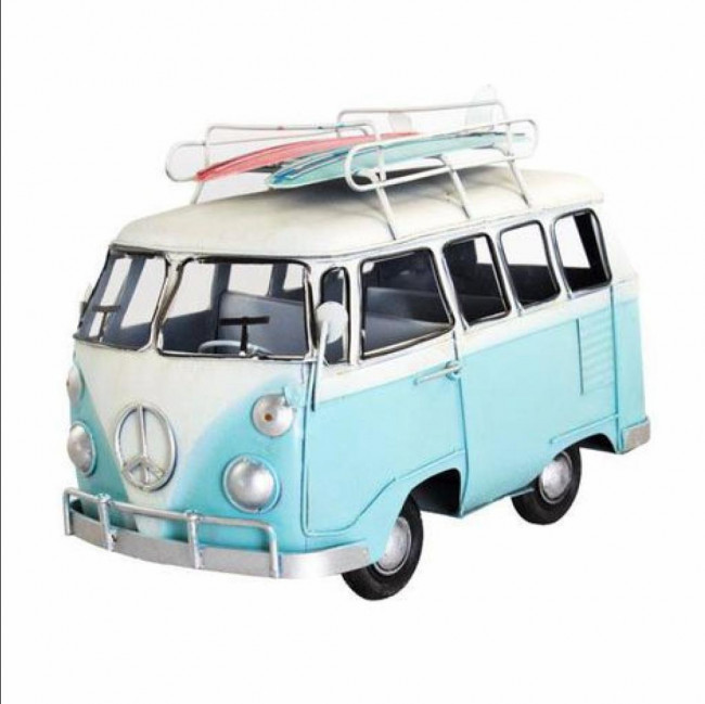 Kombi de Metal Azul P
