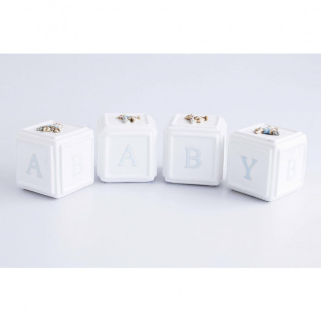 CUBOS BABY AZUL CJ 4