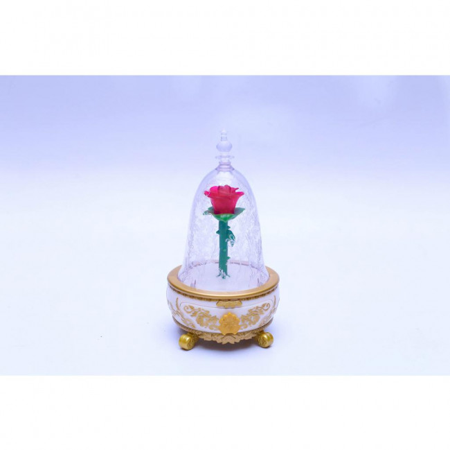ROSA CAIXA MUSICAL 22X11