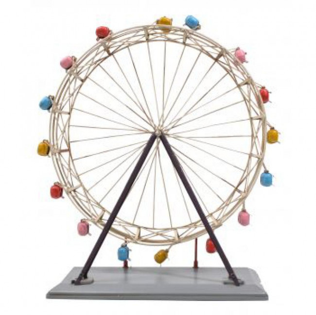 RODA GIGANTE VINTAGE COLORIDA 50X36