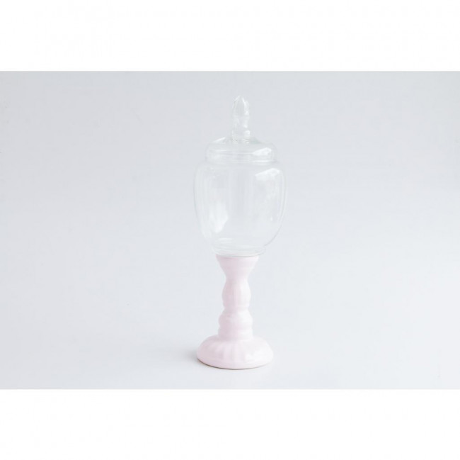 COMPOTEIRA GRANDE ROSA BEBE