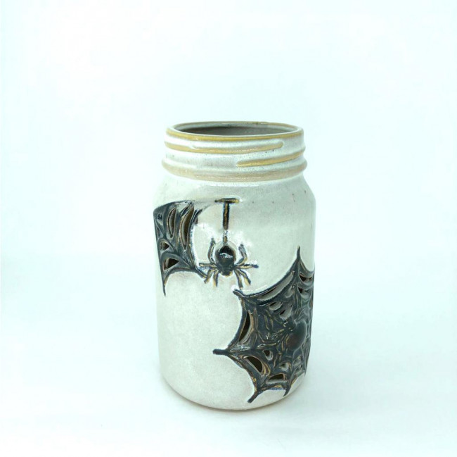 VASO TEIAS DE ARANHA 18X9