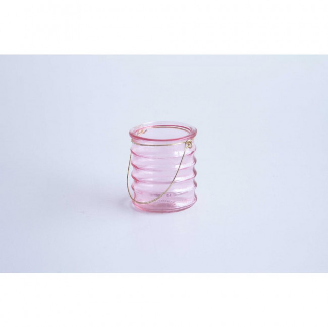 POTE VIDRO CANDY ROSA