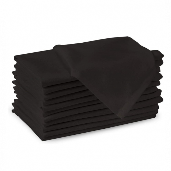 Black Napkin