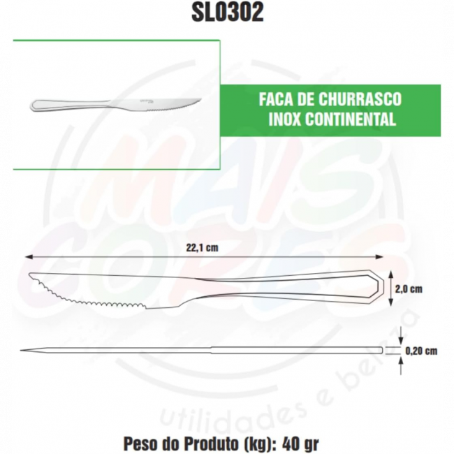 Faca Inox