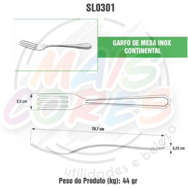 Garfo Inox