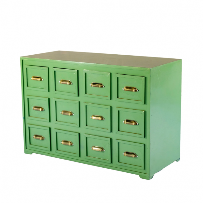 BALCÃO COLMEIA VERDE