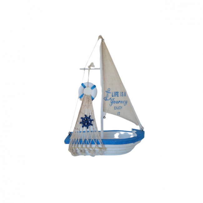 Barco com vela