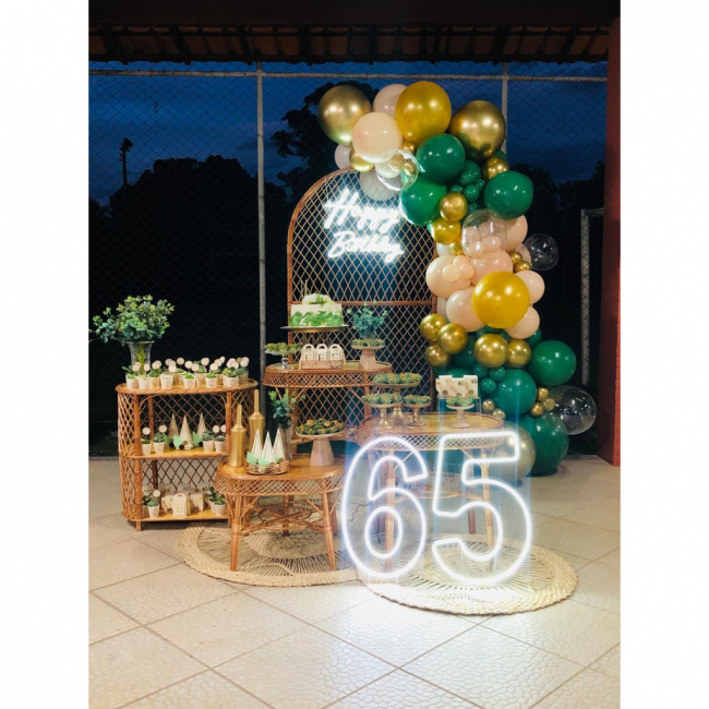 Decor celebração adulto vime