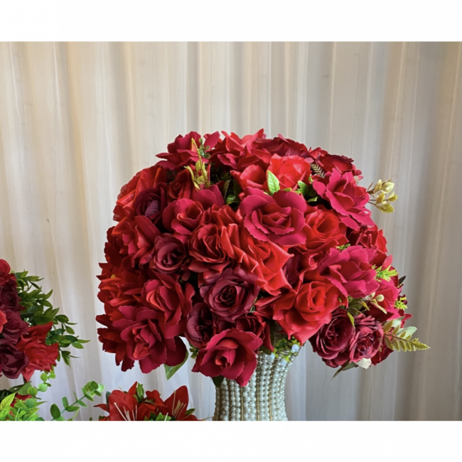 ARRANJO DE FLORES BUQUE VERMELHO GG TAM GG