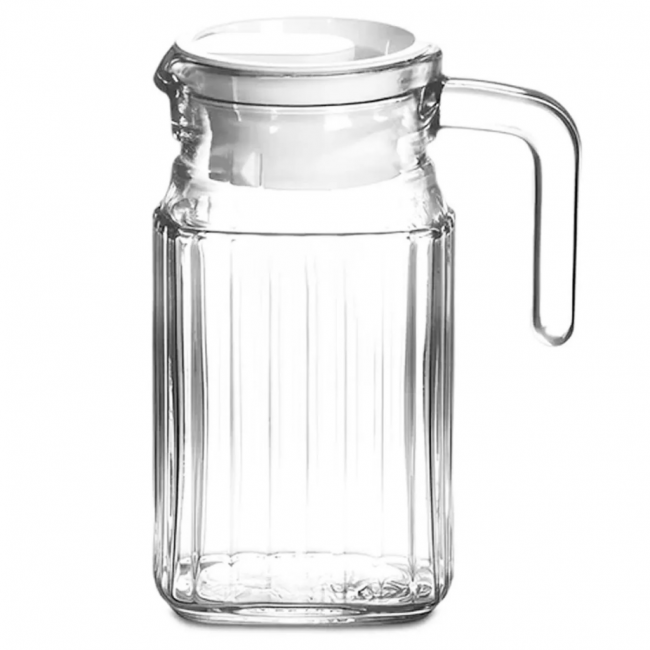 JARRA DE VIDRO CANELADO 500ML