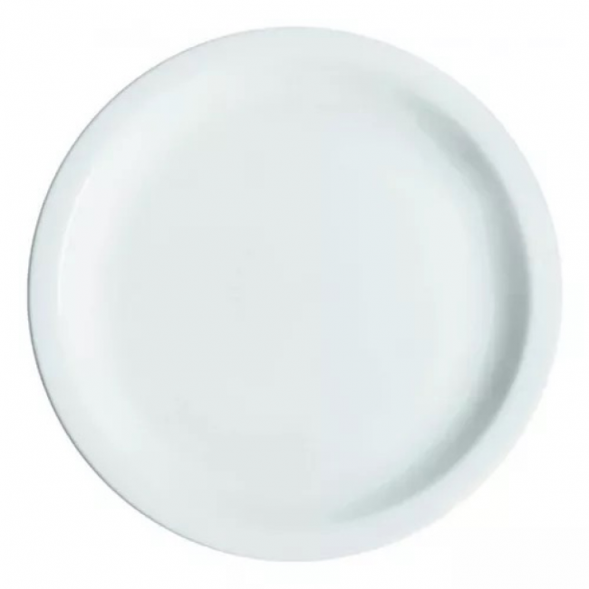 PRATO RASO DE PORCELANA 25CM