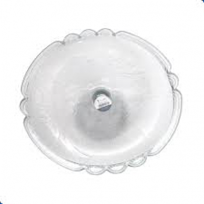 PRATO DE BOLO PETALAS DE JASMIM 32CM