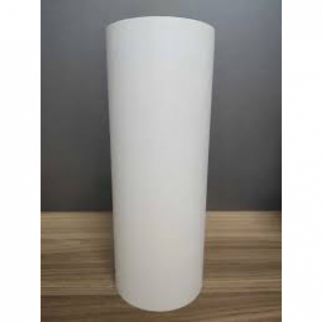 VASO CILINDRO BRANCO COMPRIDO M 25X11