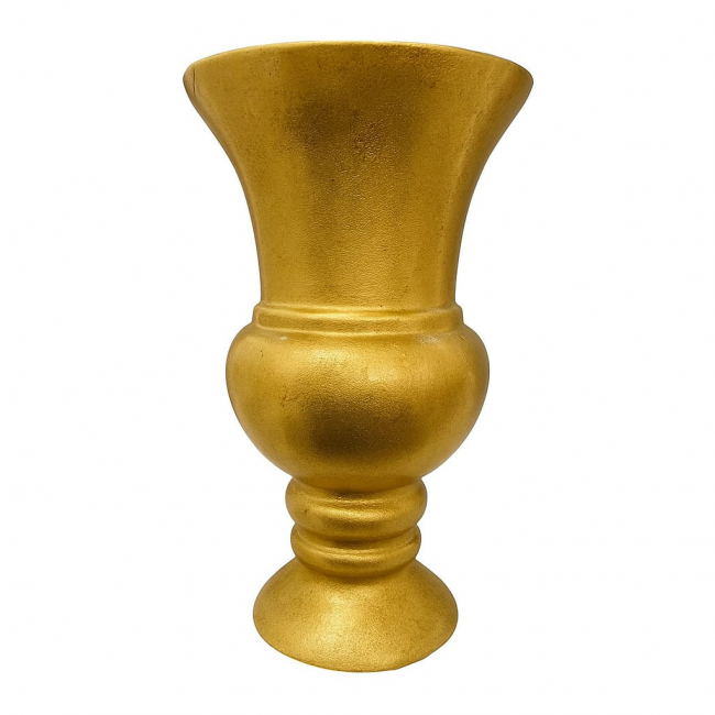 VASO ITALIA DOURADO 45X25