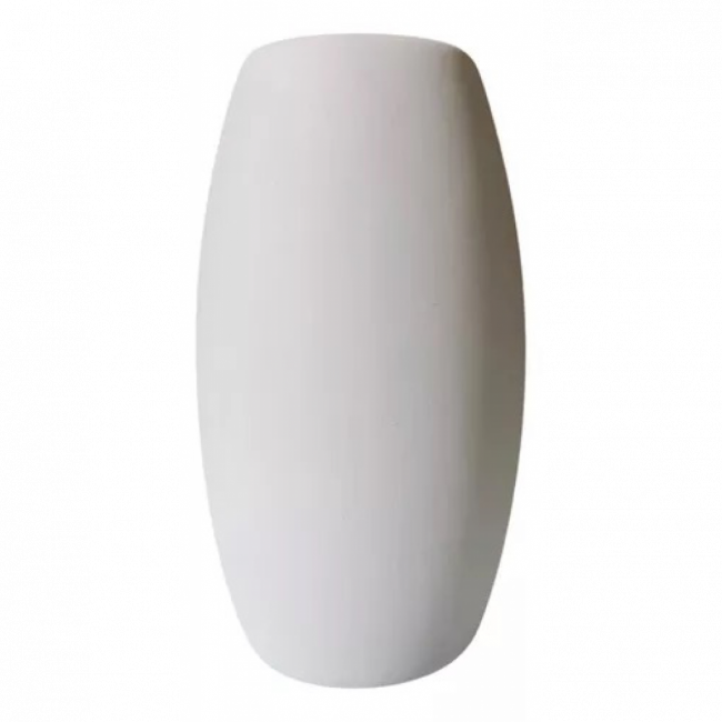 VASO ROMEU BRANCO G 30CM