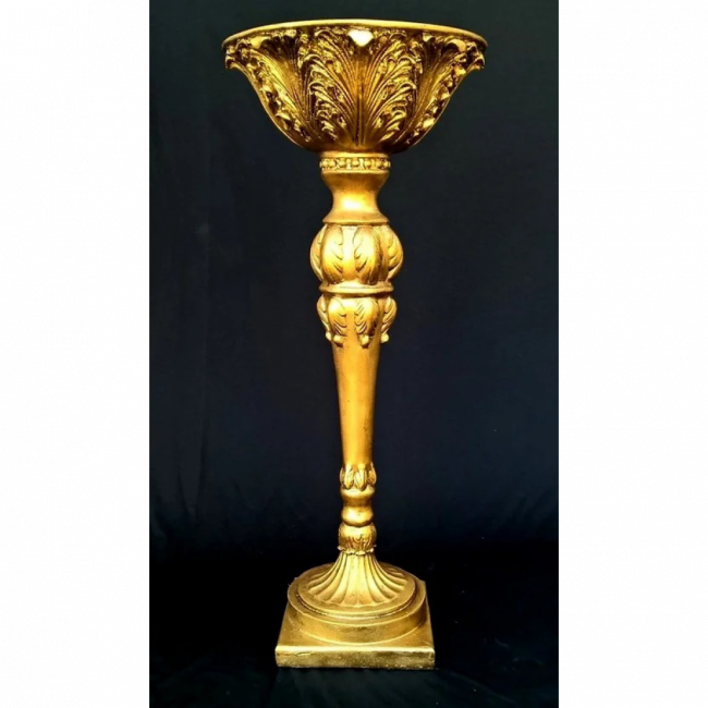 TACA DOURDA DECORACAO 50CM