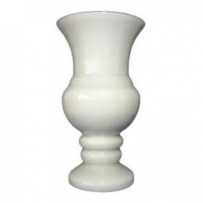 VASO ITALIA BRANCO 45X25CM