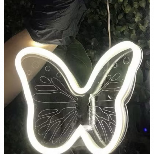  BORBOLETA DE LED PP 40X48