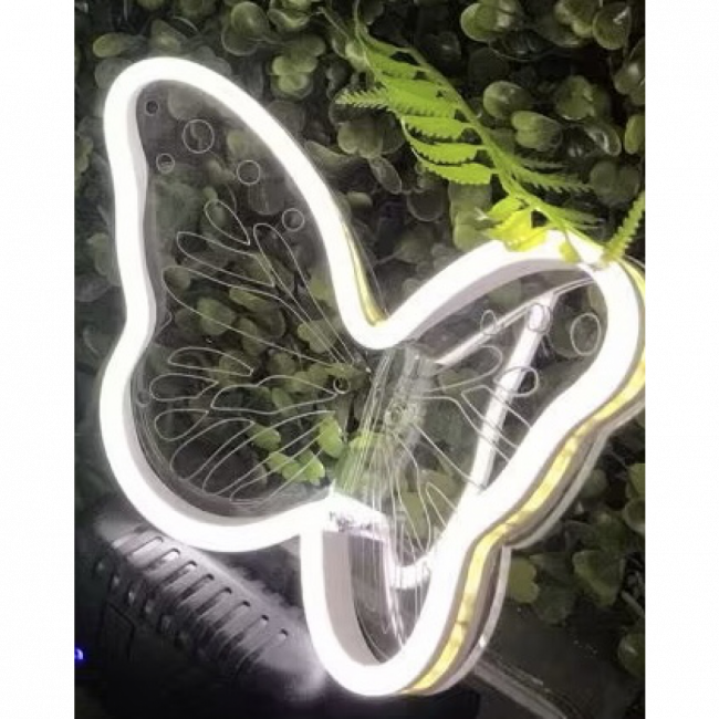 BORBOLETA DE LED P 10X10
