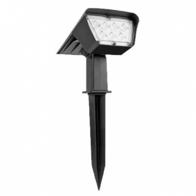 SPOT LUZ SOLAR PARA JARDIM 32CM