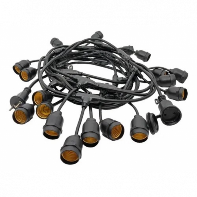 VARAL DE LUZES COM 100 LAMPADAS TERMICAS 100M