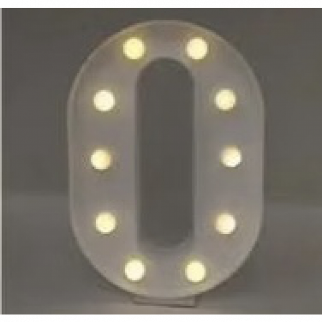LETRAS / NUMERO MDF - \