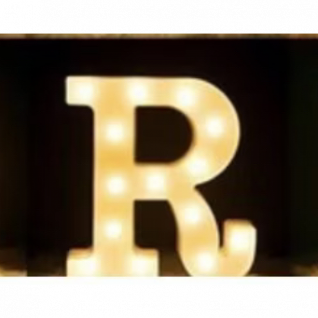 LETRAS / NUMERO MDF - \