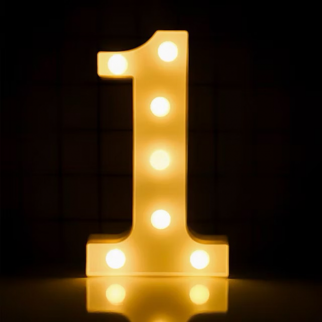 LETRAS / NUMERO MDF \