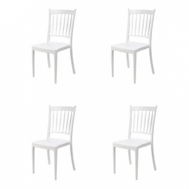 CADEIRA PLASTICA TIFFANY ALTA RESISTENCIA 48,0x40,2x91,0cm