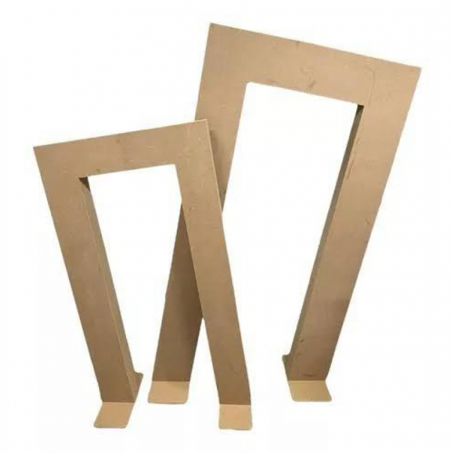 KIT PAINEL PAINEL GEOMETRICO COM 2 PEÇAS 1.83X0.94 1.40X0.30