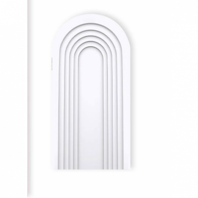 CAPA DE PAINEL ROMANO BRANCO MDF 2.10X97CM